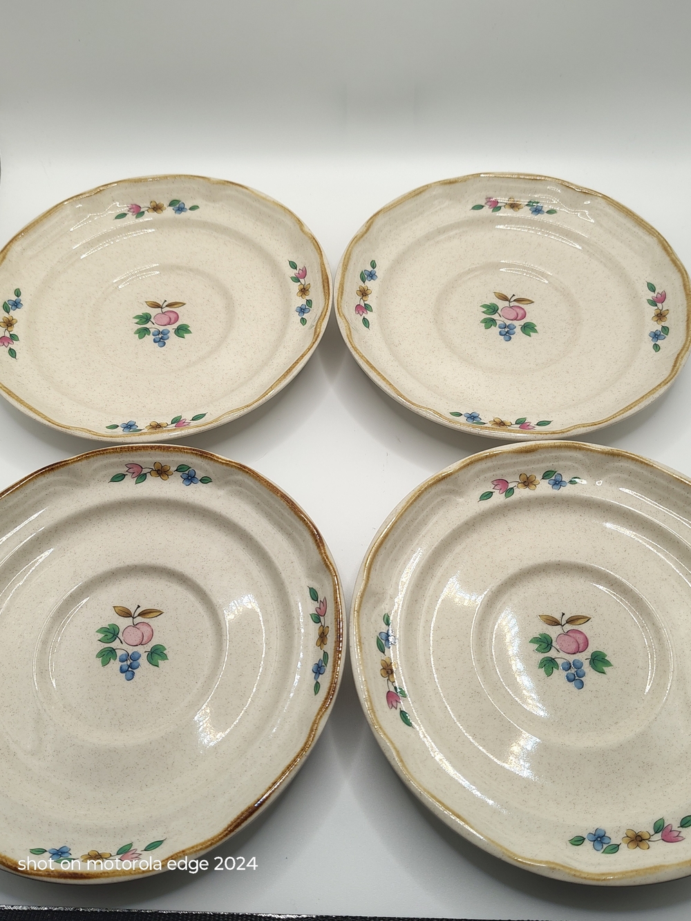International China Heartland Saucer 7774 Vintage Stoneware Farmhouse